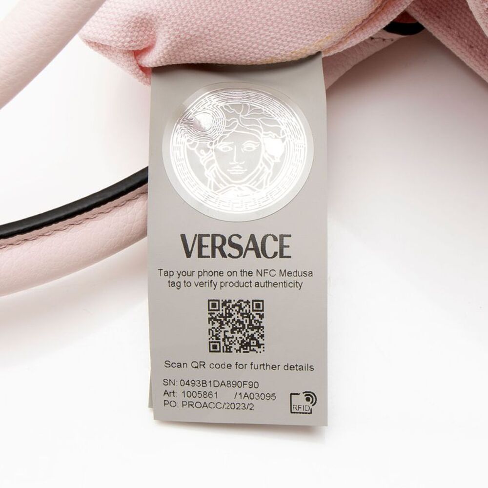 Versace Canvas La Medusa Small Tote - Picture 8 of 12